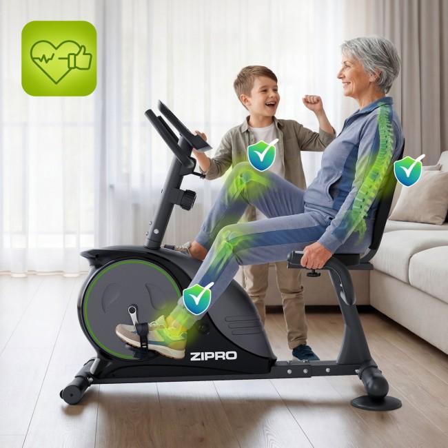 Магнитный велотренажер Zipro Easy