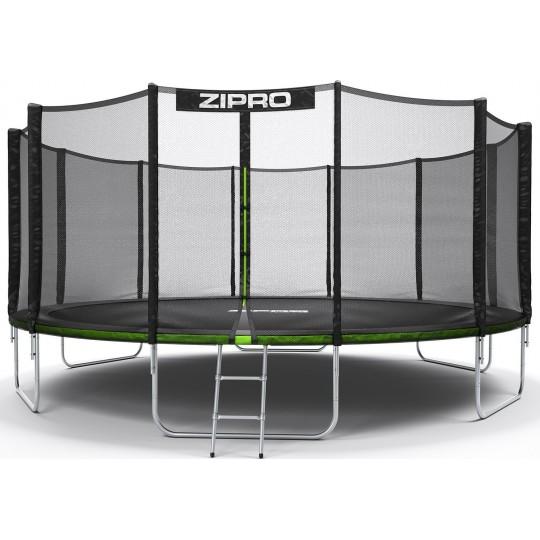 Батут Zipro Jump Pro с внешней сеткой 16FT 496 см