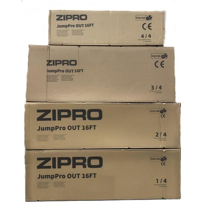 Батут Zipro Jump Pro OUT с внешней сеткой 16FT (496 см)