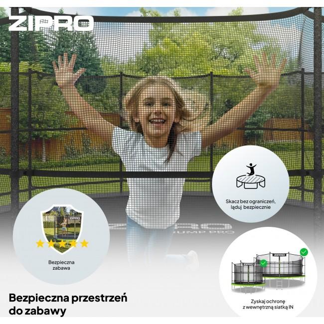 Батут Zipro Jump Pro с внутренней сеткой 14FT (435 см)