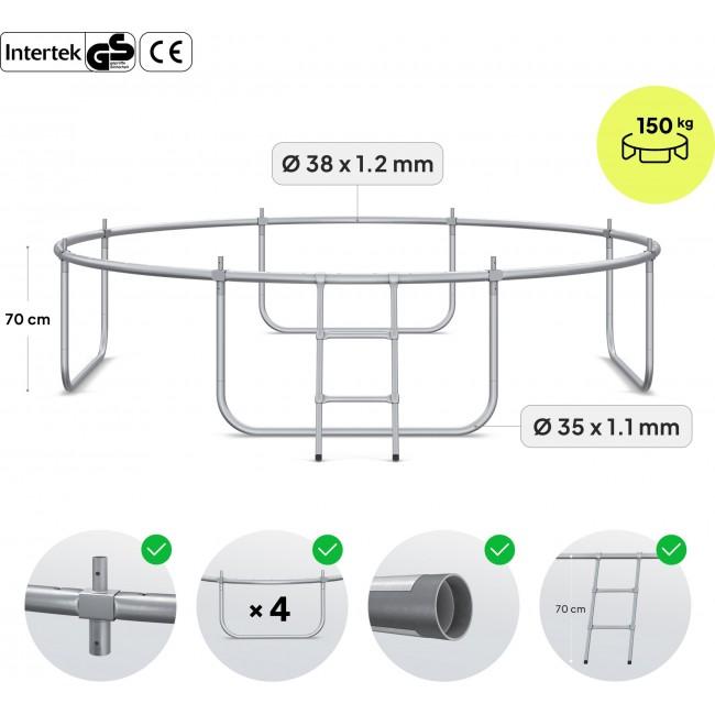 Батут Zipro Jump Pro OUT с внешней сеткой 10FT (312 см)