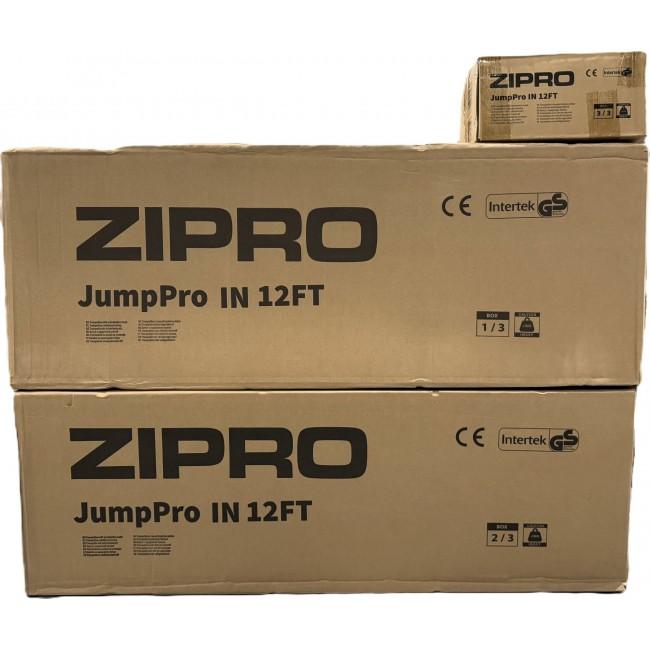 Батут Zipro Jump Pro с внутренней сеткой 12FT 374 см