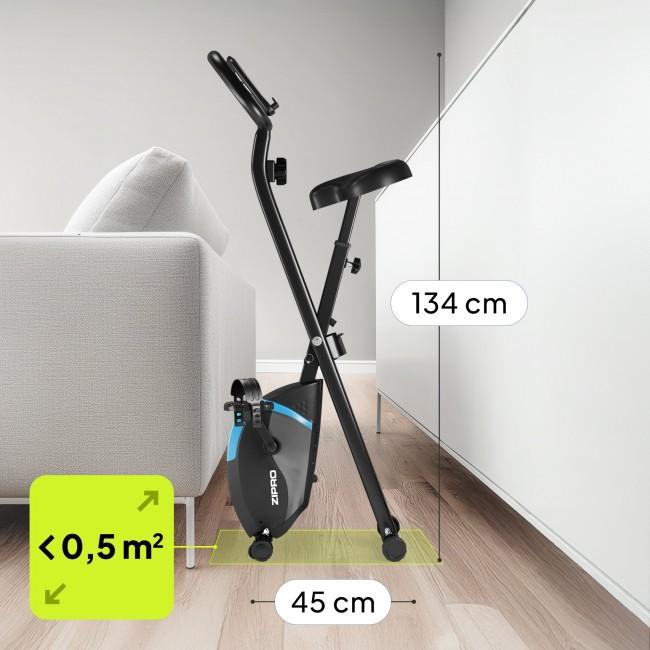 Складной магнитный велотренажер Zipro Future X