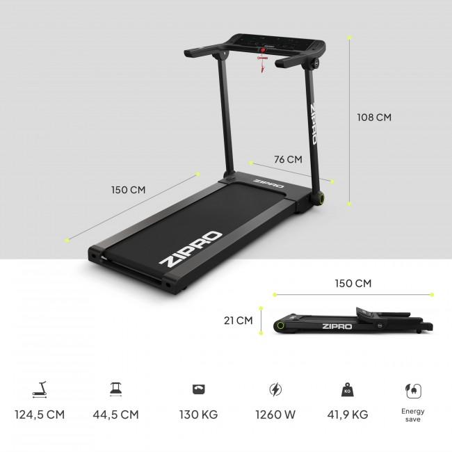 Беговая дорожка Zipro Pacto iConsole +