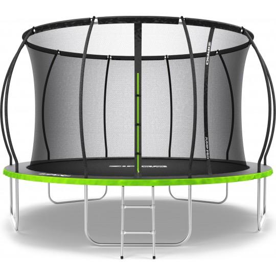 Батут Zipro Jump Pro Premium с внутренней сеткой 12FT (374 см)
