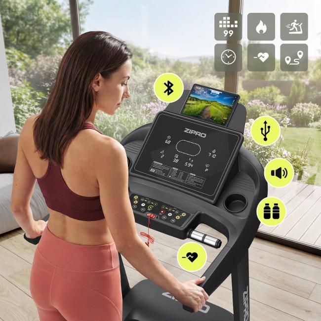 Электрическая беговая дорожка Zipro Pacemaker iConsole+