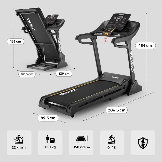Электрическая беговая дорожка Zipro Dream Gold