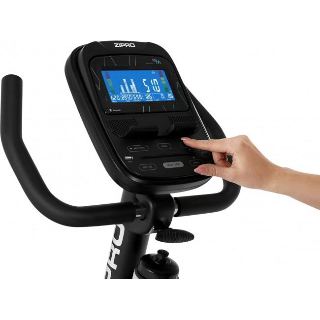 Электромагнитный горизонтальный велотренажер Zipro Glow WM iConsole+