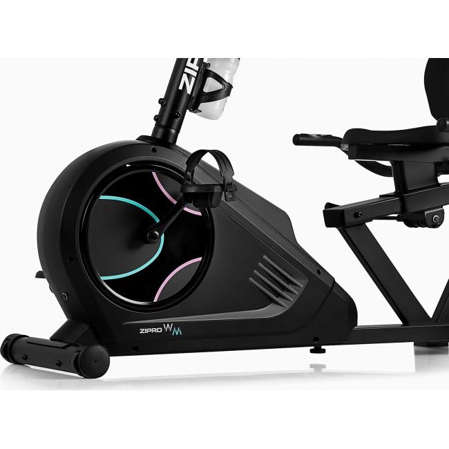 Электромагнитный горизонтальный велотренажер Zipro Glow WM iConsole+