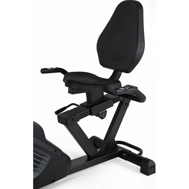 Электромагнитный горизонтальный велотренажер Zipro Glow WM iConsole+