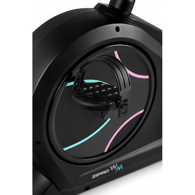 Электромагнитный горизонтальный велотренажер Zipro Glow WM iConsole+