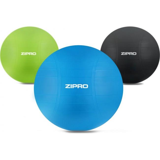Гимнастический мяч Zipro Anti-Burst Premium 65 см синий