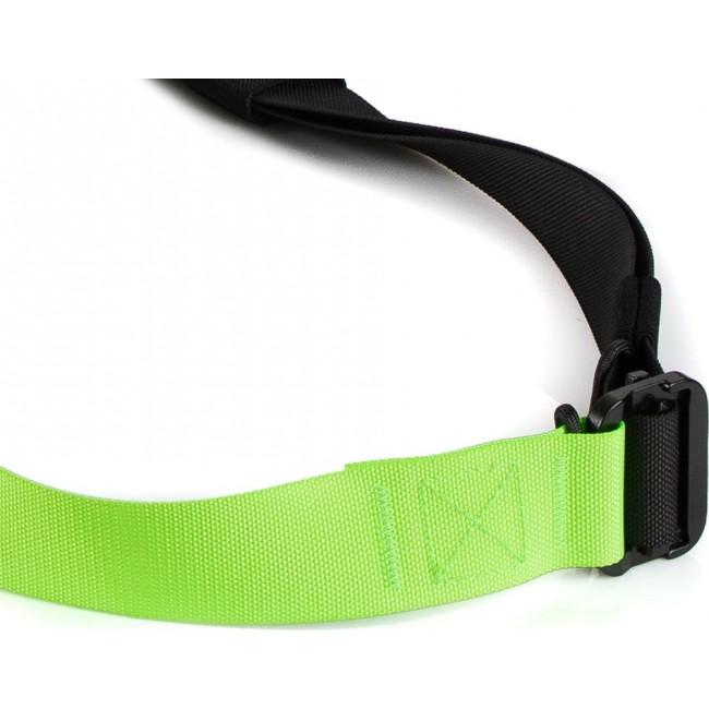 Тренировочные подвесные петли Zipro Flex (TRX), зеленые