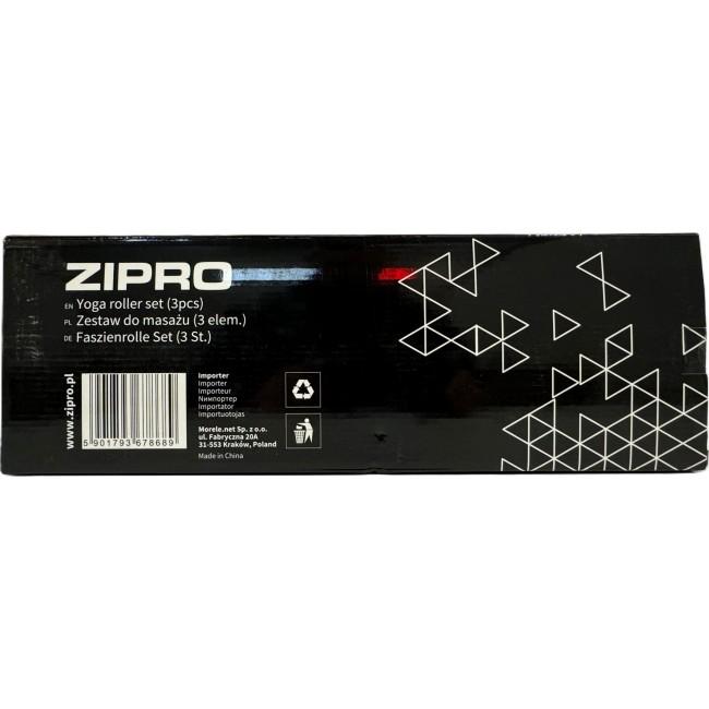 Массажный набор роллеров Zipro Black 3 в 1