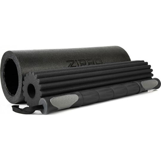Массажный набор роликов Zipro Yoga Set, черный 3 шт