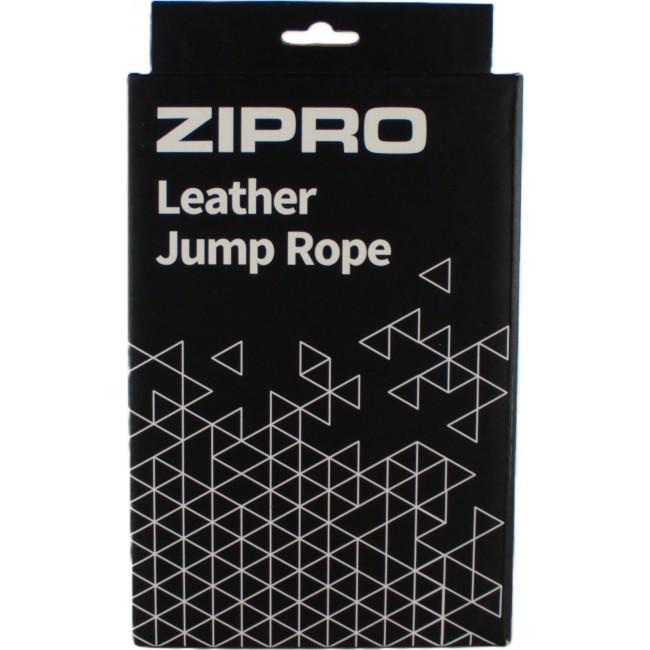 Скакалка кожаная с подшипниками Zipro 275см