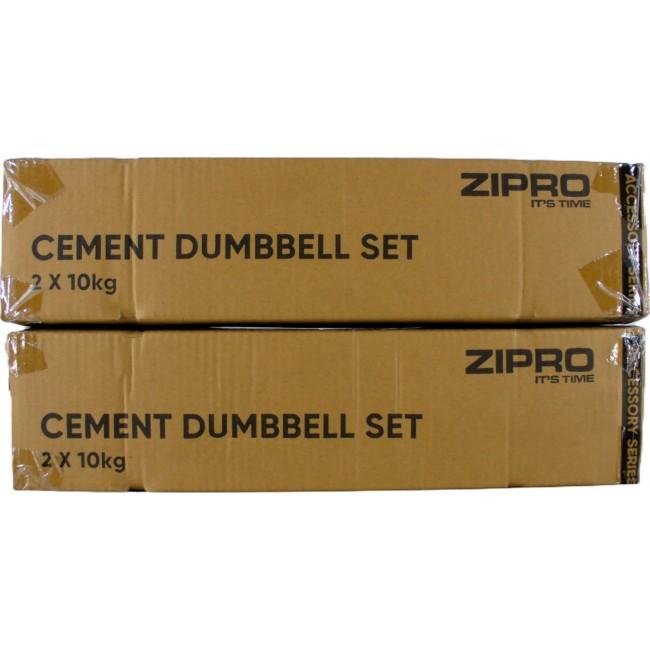 Гантели битумные Zipro 2 х 10 кг