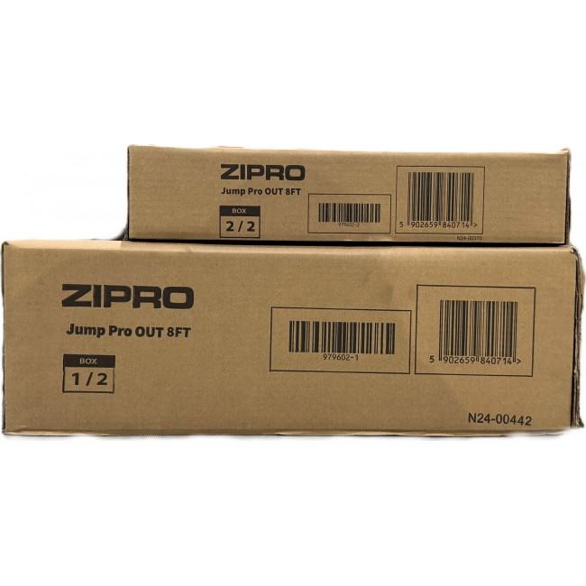 Батут Zipro Jump Pro OUT с внешней сеткой 8FT (252 см)