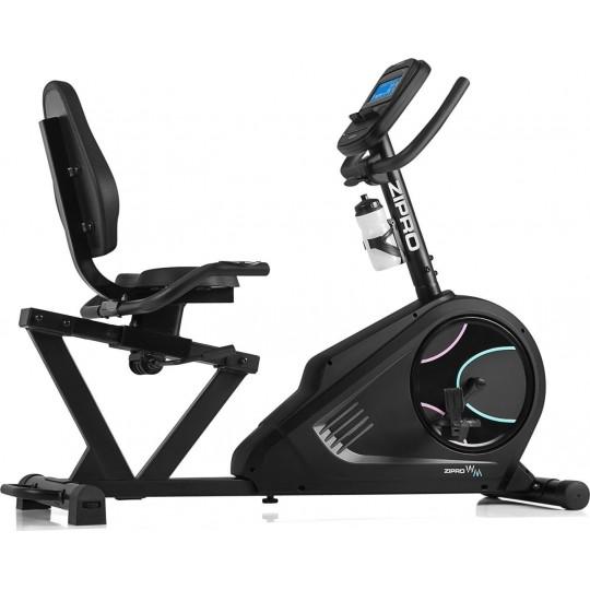 Электромагнитный горизонтальный велотренажер Zipro Glow WM iConsole+